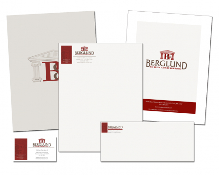 Berglund Construction Branding