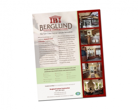 Berglund Construction Flyer