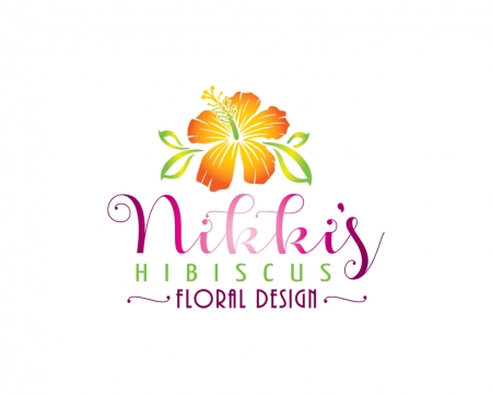 Nikkis Hibiscus Logo Design